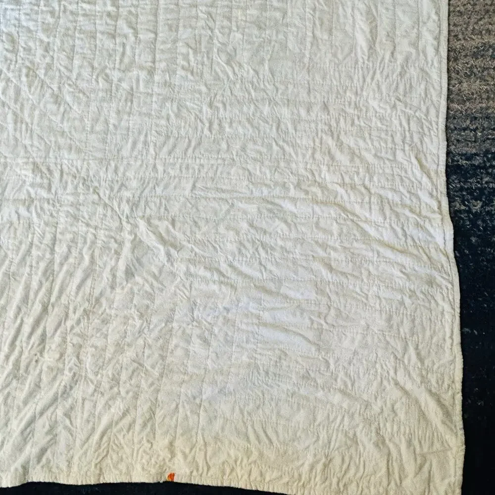 Vintage Handmade Lone Star Quilt 65x82 Star of Bethlehem Colorful Folk Art